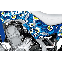 Kit D Co Protection De Cadre Quad Freegun Yamaha Raptor