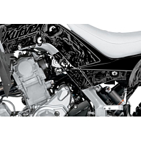 Kit Déco Protection de cadre Zombies Dark Yamaha 700 Raptor 2013-2019 Noir x3